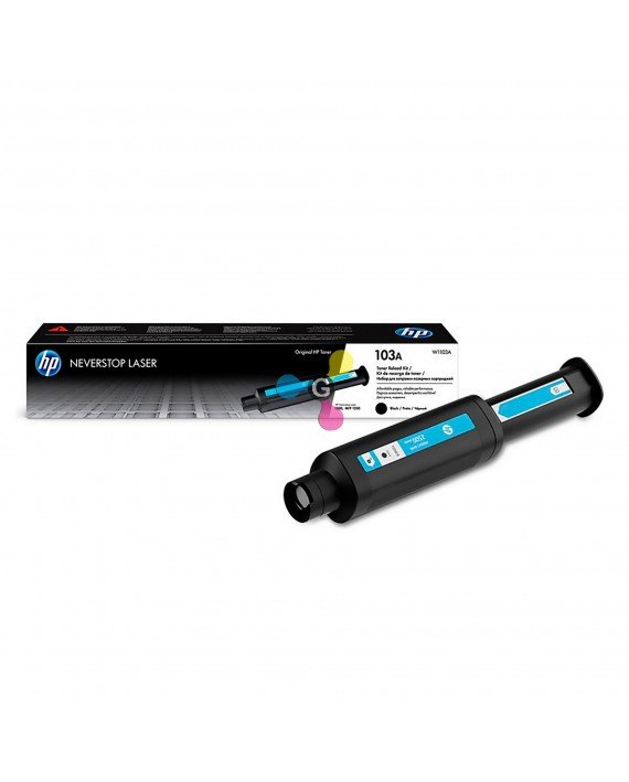 Toner 103A HP Negro Para Impresoras HP Neverstop Laser 1000 1000A 1000W 1001NW MFP 1200 1200W