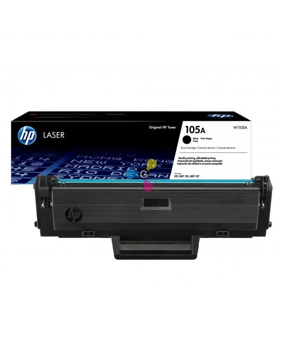 Tóner HP 105A Negro Para Impresoras HP Laser 100 107W 135A 135W 137FNW