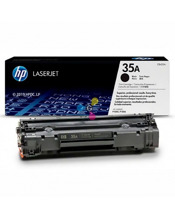 Tóner 35A HP Negro Para Impresoras HP LaserJet P1005 P1006