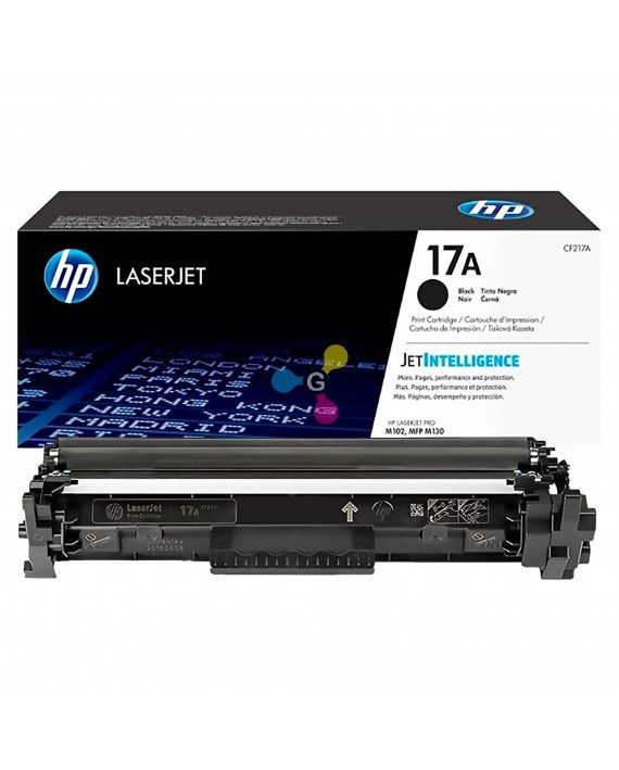 Tóner 17A HP Negro Para Impresoras HP LaserJet Pro M102 M102W MFP M130