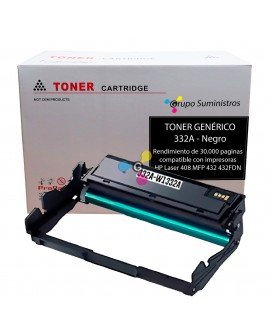 Tambor de creación 332A Genérico Compatible con Impresoras HP Laser 408 MFP 432 432FDN