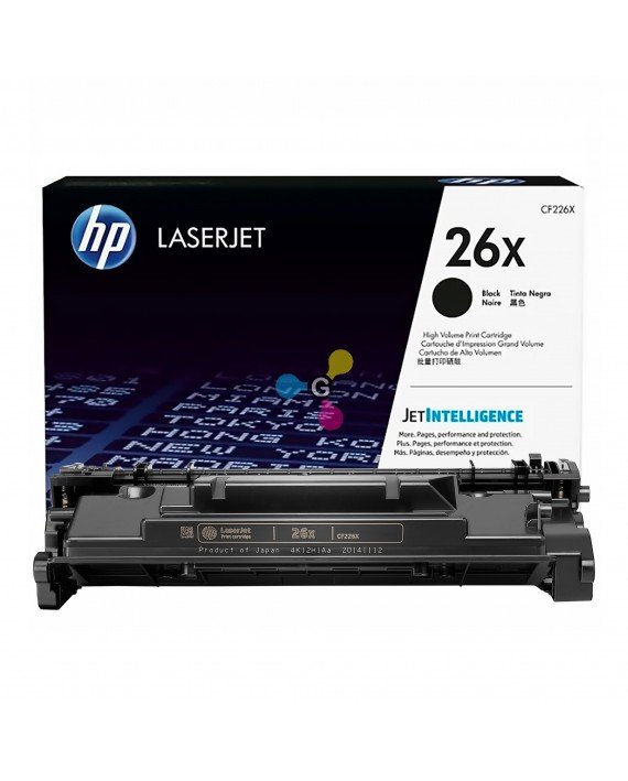 Tóner 26X HP Negro Para Impresoras HP LaserJet Pro M402 M402N MFP M426