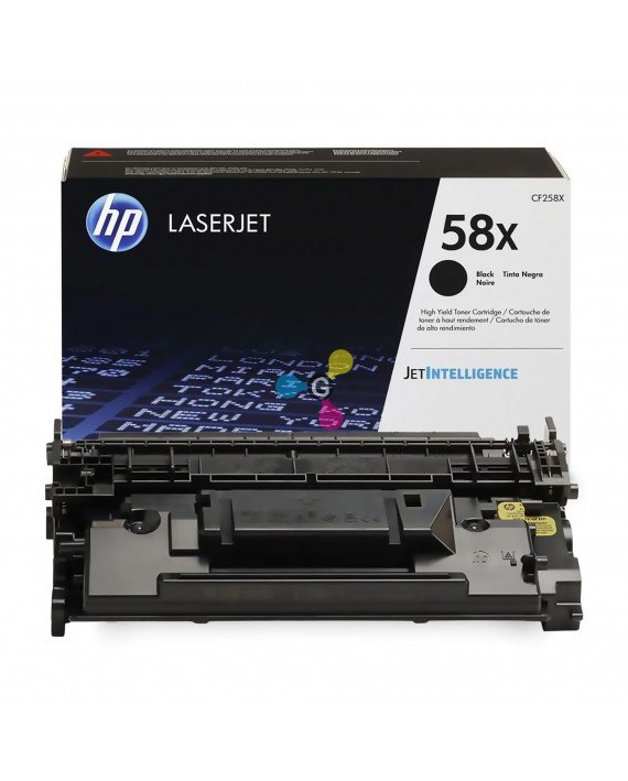 Tóner 58X HP Negro Para Impresoras HP LaserJet Pro de la serie M404 MFP M428 M428FDW