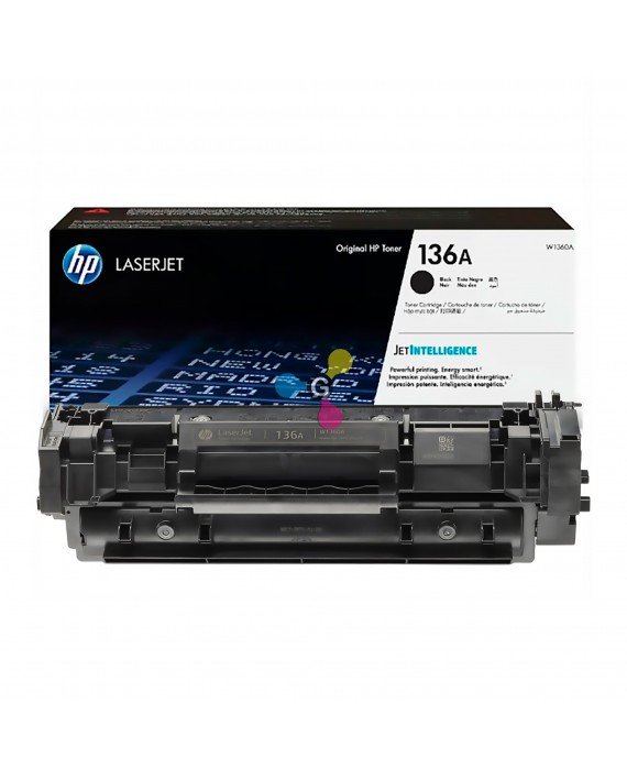 Tóner 136A HP Negro Para Impresoras HP LaserJet M208 M209 M211 MFP M232 M233 M234 M236