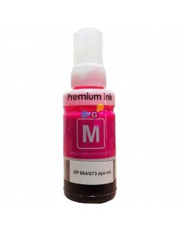 Tinta 673 Genérica Magenta Compatible con Impresoras Epson L800 L810 L850 L1800