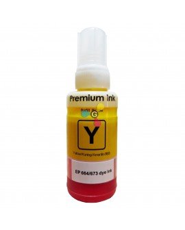 Tinta 673 Generica Yellow Para Impresoras Epson Ecotank L800 L805 L810 L850 L1800